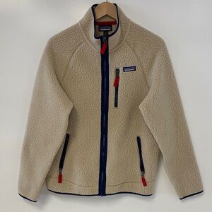 Patagonia Cream Fleece Jacket